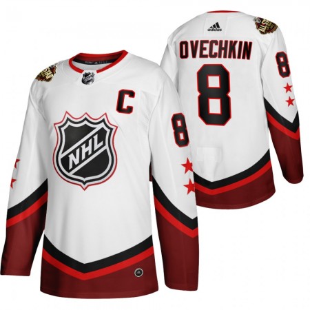 Herren Eishockey Washington Capitals Trikot Alex Ovechkin 8 2022 NHL All-Star Weiß Authentic